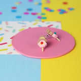 bubble obill polymer clay studs by saturday lollipop from australian handmade gift shop have you met charlie in adelaide south australia