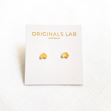 gold australia studs by originals lab from have you met charlie a giftshop with unique handmade australian gifts in adelaide south australia 