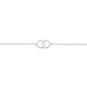 Sterling Silver Bracelet - Entwining Circles