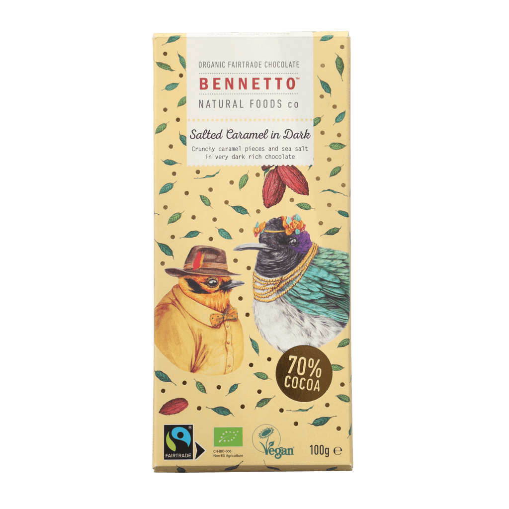 various bennetto organic chocolate bars from have you met charlie a gift shop in adelaide selling unique handmade gifts