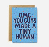 Cardy Club Greeting Card - Tiny Human