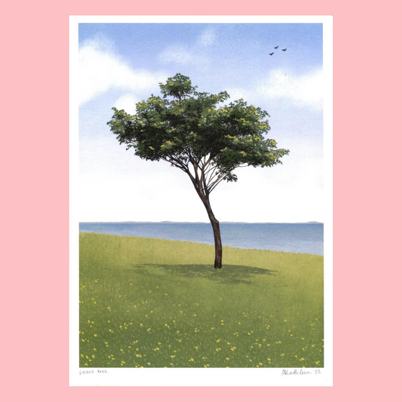 Lauren Kathleen Art Print - Peace Tree - Various Sizes
