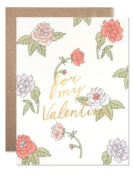 Hartland Brooklyn Card - Valentine Florals