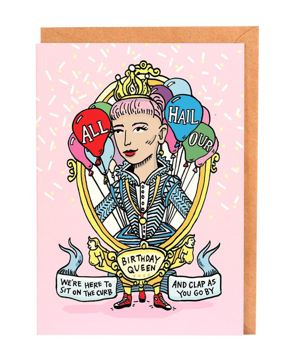 Wally Paper Co Greeting Card - Birthday Queen
