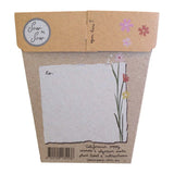 Sow 'n Sow - Wildflowers Gift of Seeds. An eco-friendly gift that grows featuring stunning illustrative artwork by Daniella Germain to create the perfect, easy to post gift. Sold at Have You Met Charlie? the ultimate gift store in Adelaide, South Australia.
