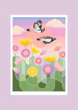Claire Ishino A4 Print - Wind Beneath My Wings, sold at Have You Met Charlie? a unique gift shop in Adelaide, South Australia