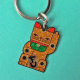 Amar & Riley Keychain - Goodbye Kitty from have you met charlie a gift shop with Australian unique handmade gifts in Adelaide South Australia