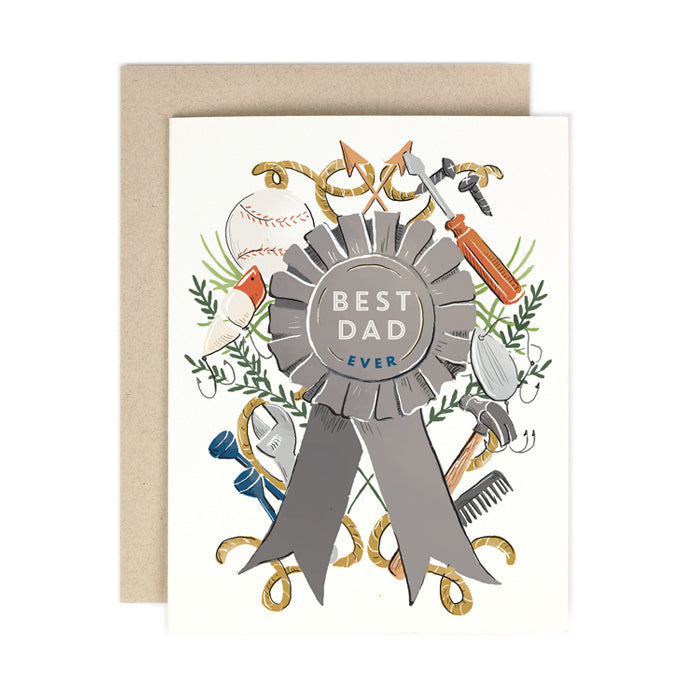 Amy Heitman Father's Day Card - Best Dad Ever from Have You Met Charlie? a gift shop in Adelaide South Australia