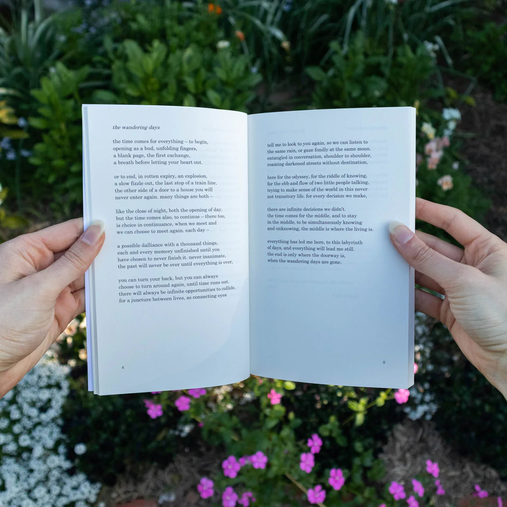 Lauren Kathleen - The Wandering Days (poems), sold at Have You Met Charlie? a unique gift shop in Adelaide, South Australia