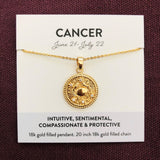 Bec Platt Designs - Cancer Zodiac Necklace from Have You Met Charlie? a gift shop with unique Australian handmade gifts in Adelaide, South Australia