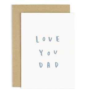Old English Co. Greeting Card - Love You Dad. Sold at Have You Met Charlie?, a unique gift shop located in Adelaide/Brighton, South Australia.