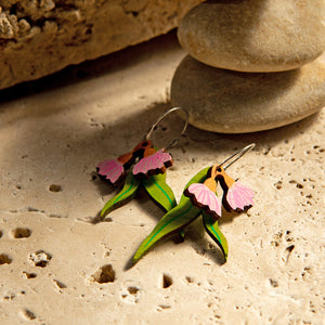 Fizzy Flora -Bamboo Eucalyptus Earrings from have you met charlie a gift shop in Adelaide south Australian with unique handmade gifts