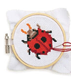 Kikkerland mini cross stitch embroidery kit, sold at Have You Met Charlie?, a unique gift store in Adelaide, South Australia.