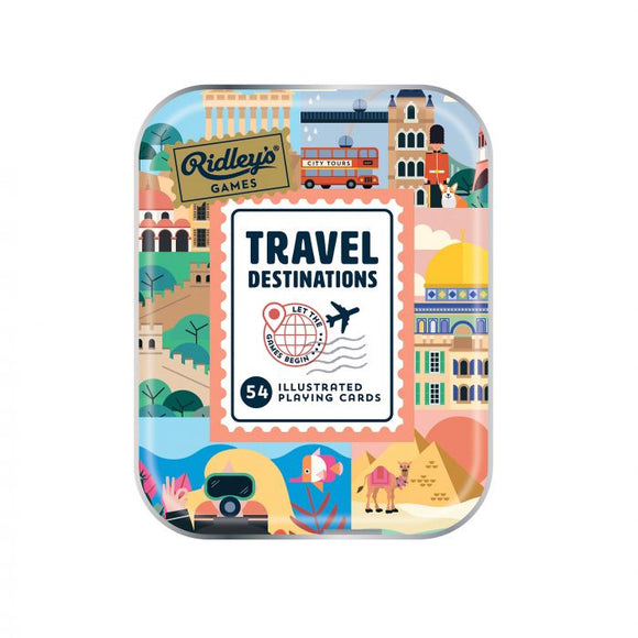 Ridley's Playing Cards - Travel Destinations. Sold at Have You Met Charlie?, a unique giftshop located in Adelaide and Brighton, South Australia.
