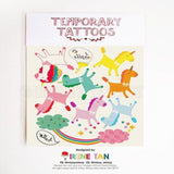 temporary tattoos kids cute unicorn sticker miss minzy from have you met charlie a gift shop with australian unique hand made gifts in adelaide australia
