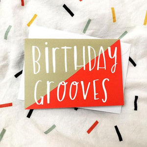 Nicola Rowlands Card - Birthday Grooves