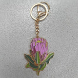 Patch Press gold protea keychain from Have You Met Charlie? a gift shop with unique Australian handmade gifts in Adelaide, South Australia