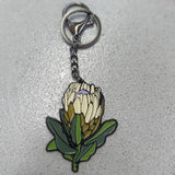 Patch Press black protea keychain from Have You Met Charlie? a gift shop with unique Australian handmade gifts in Adelaide, South Australia