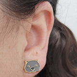 Patch Press Wombat enamel studs sold at Have You Met Charlie in Adelaide, SA