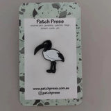 Patch Press Pins - Ibis (Bin Chicken), sold at Have You Met Charlie?, a unique gift store in Adelaide, South Australia.