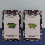 Patch Press Pins - Red Eye Green Tree Frog, sold at Have You Met Charlie?, a unique gift store in Adelaide, South Australia.