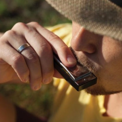 Maverick Campfire Harmonica. Sold at Have You Met Charlie?, a unique giftshop located in Adelaide, South Australia.