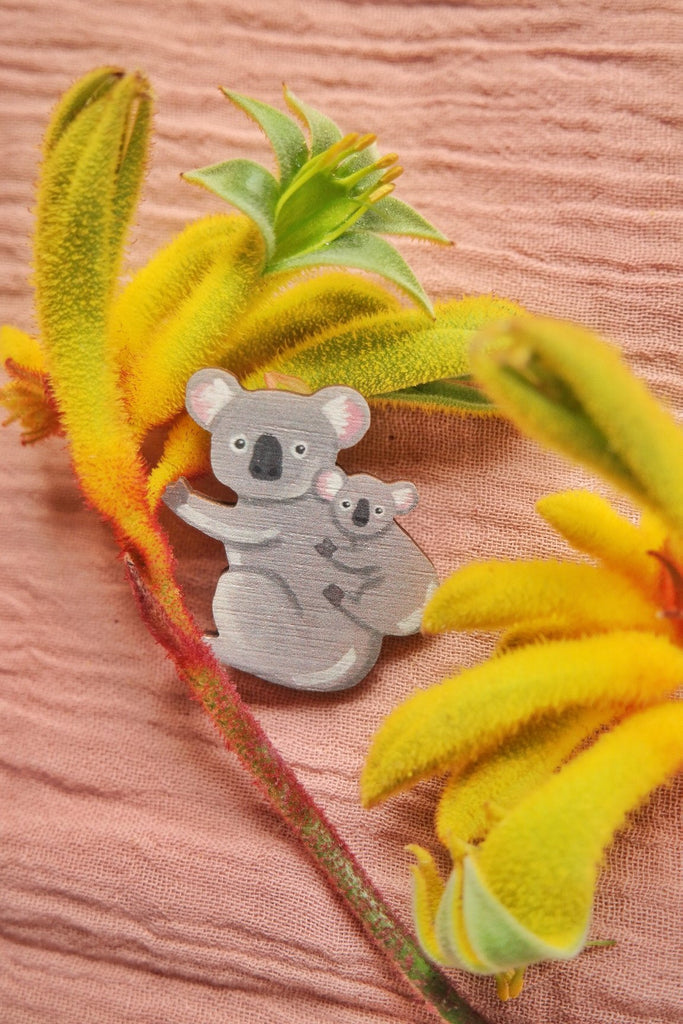 Pixie Nut & Co Pin - Koala from have you met charlie a gift shop with Australian unique handmade gifts in Adelaide South Australia