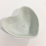 dove pastel porcelain heart dish by louise m studio from have you met charlie a gift shop with unique handmade australian gifts in adelaide south australia