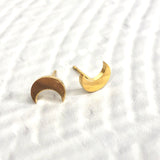 Stainless Steel Earrings - Crescent Moon from Have You Met Charlie? a unique gift shop in Adelaide South Australia