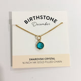 Bec Platt Designs - December Birth Stone Necklace from Have You Met Charlie? a gift shop with unique Australian handmade gifts in Adelaide, South Australia