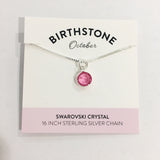 Bec Platt Designs - October Birth Stone Necklace from Have You Met Charlie? a gift shop with unique Australian handmade gifts in Adelaide, South Australia