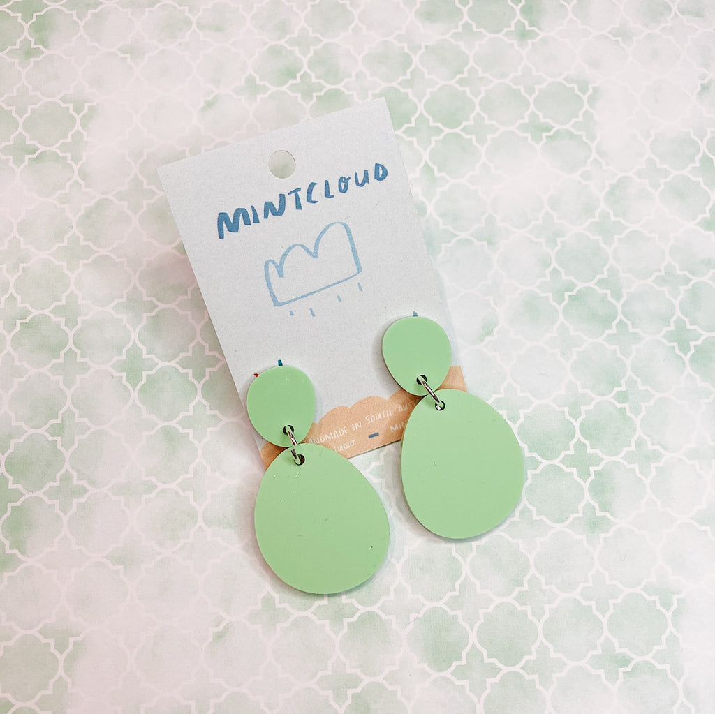 Mintcloud Dangle - Pastel Droplets from Have You Met Charlie? a gift shop in Adelaide, South Australia