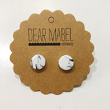 vDear Mabel Handmade - Multi-Colour Studs from have you met charlie a gift shop with Australian unique handmade gifts in Adelaide South Australia