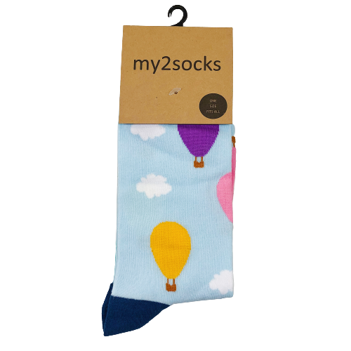 My2Socks Socks - Hot Air Balloon