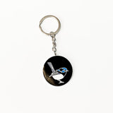 Fairy Wren Red Parka keyring from Have You Met Charlie? a gift shop with handmade Australian gifts in Adelaide, South Australia