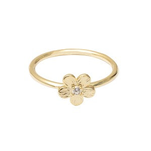 Sterling Silver Stacker Ring - CZ Daisy sold at Have You Met Charlie? a unique gift shop in Adelaide, South Australia