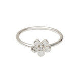 Sterling Silver Stacker Ring - CZ Daisy sold at Have You Met Charlie? a unique gift shop in Adelaide, South Australia