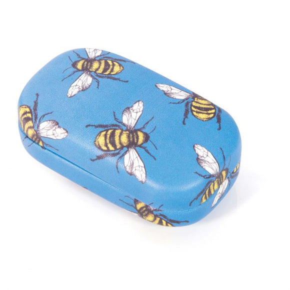 Bee collection case in blue from Have You Met Charlie?, a cute and quirky gift shop in Adelaide, South Australia.