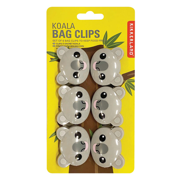 Kikkerland koala bag clips designed to keep food fresh from have you met charlie, a unique and quirky giftshop in adelaide, south australia