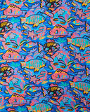 Kip & Co x Ken Done Baby Swaddle - Tropical Fish