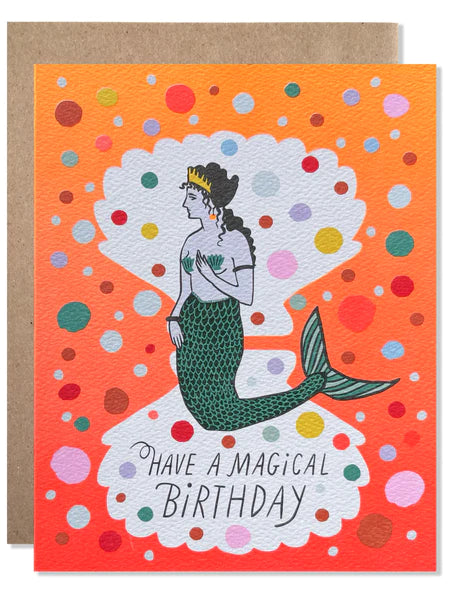 Hartland Brooklyn - Magical Mermaid Birthday Card - Sold at Have You Met Charlie?, a unique gift store in Adelaide, South Australia.