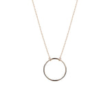 Sterling Silver Necklace - Open Circle*