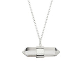 Sterling Silver Necklace - Quartz*