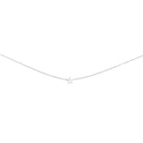Sterling Silver Necklace - Mini Star
