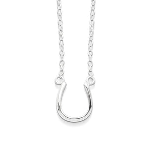 Sterling Silver Necklace - Horseshoe*