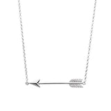 Sterling Silver Necklace - Arrow*