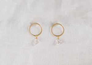 Linda Marek Designs Brass Earrings - Ocean Earring