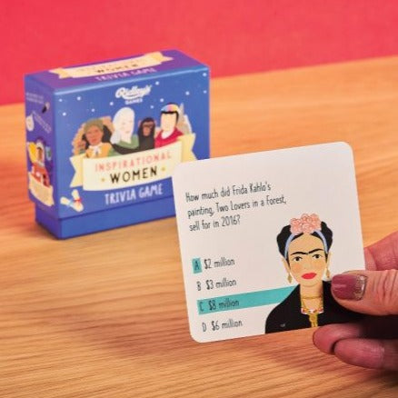 Ridley's Inspirational Women Trivia Game. Sold at Have You Met Charlie?, a unique gift shop located in Adelaide, South Australia.