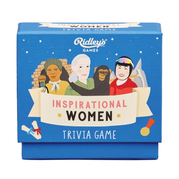 Ridley's Inspirational Women Trivia Game. Sold at Have You Met Charlie?, a unique gift shop located in Adelaide, South Australia.