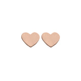 Sterling Silver Studs - Hearts